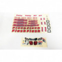 Part for thermal car all path 1/10 Carro. Red Flash St2 | Scientific-MHD