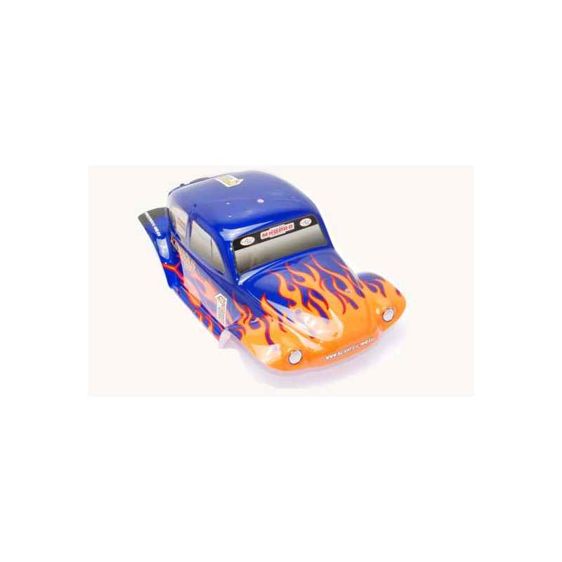 Pièce pour voiture electrique tous chemin 1/10 Carro. Kansas Baja bleue