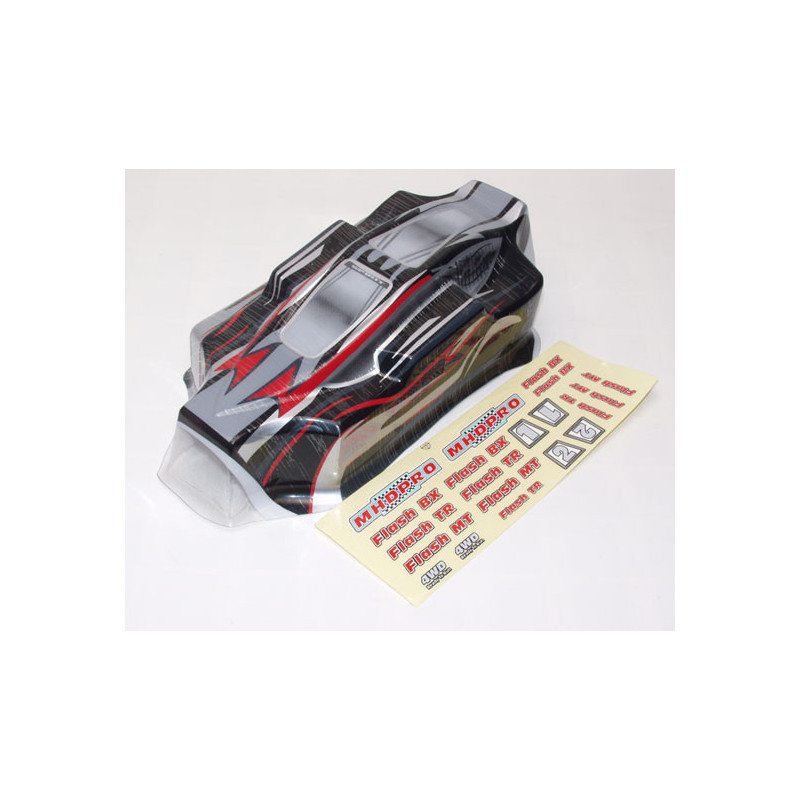 Pièce pour voiture electrique tous chemin 1/10 Carrosserie Buggy GP peinte