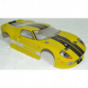 Part for car electric car 1/10 GT40 yellow bodywork | Scientific-MHD