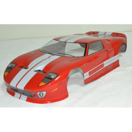 Part for car electric car 1/10 GT40 red bodywork | Scientific-MHD