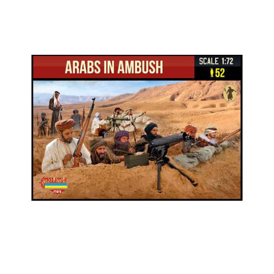 Figurine Arabs in Ambush 1/72 Figurine Arabs in Ambush 1/72