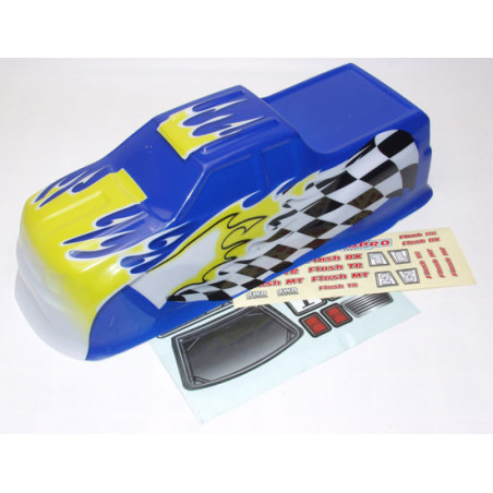 Electric car room all path 1/10 Painted monster bodywork | Scientific-MHD