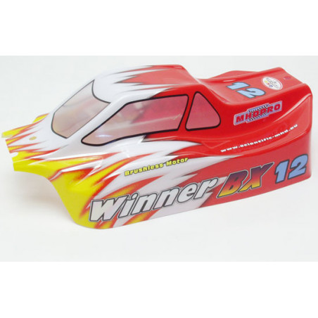 Part for thermal car all path 1/10 Buggy 1/10 red bodywork | Scientific-MHD