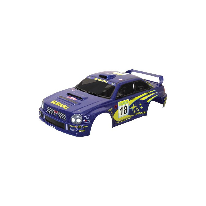 Pièce pour voiture thermique tous chemin 1/10 CARROSSERIE SUBARU NX18 1/10