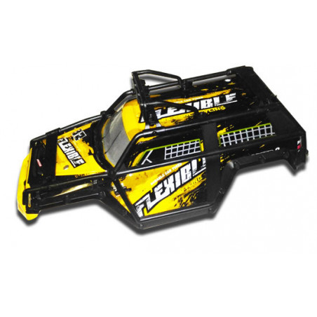 Electric buggy room 1/18 yellow SUV bodywork | Scientific-MHD