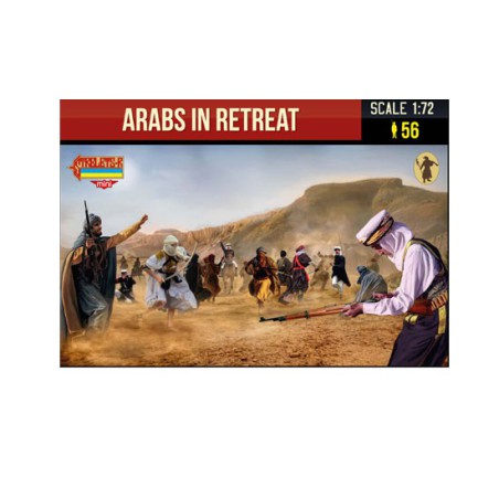 Arabs figurine in Retreat 1/72 | Scientific-MHD