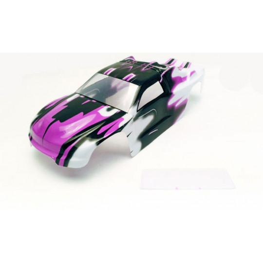 Pièce pour voiture thermique tous chemin 1/10 Carrossserie TRUGGY Violet Pièce pour voiture thermique tous chemin 1/10 Carrossserie TRUGGY Violet