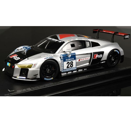 Miniature car Die Cast at1/18 Audi R8 LMS Belgian Audi Club Team 24h Nurb. 1/18 | Scientific-MHD