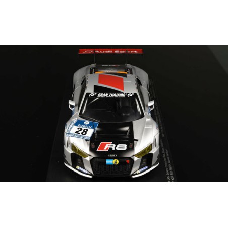 Miniaturauto -Würfel -Cast AT1/18 Audi R8 LMS Belgian Audi Club Team 24H NURB. 1/18 | Scientific-MHD