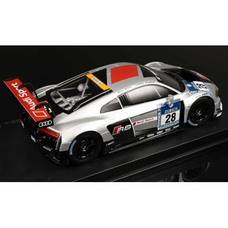 Miniaturauto -Würfel -Cast AT1/18 Audi R8 LMS Belgian Audi Club Team 24H NURB. 1/18 | Scientific-MHD