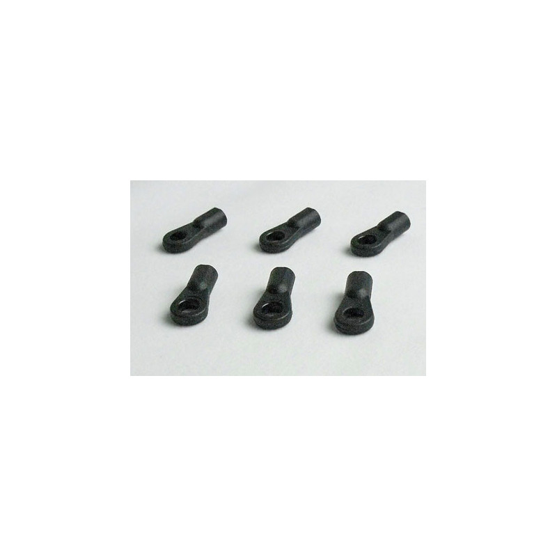 Pièce pour voiture electrique tous chemin 1/10 Chappes à rotule servos 6pcs