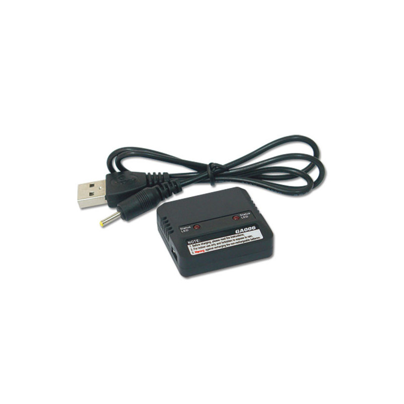 Pièce pour hélicoptère électrique Chargeur USB Batterie LiPo