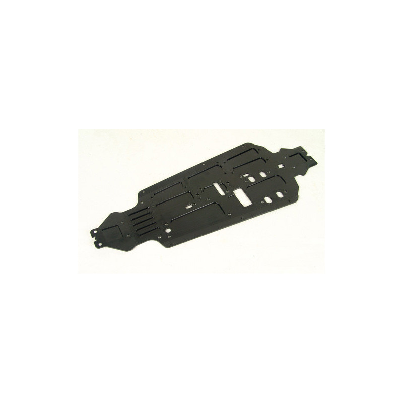 Pièce pour voiture thermique tous chemin 1/8 CHASSIS LONG CNC 7075 MATRIX