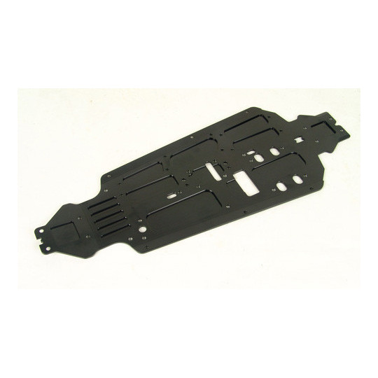 Pièce pour voiture thermique tous chemin 1/8 CHASSIS LONG CNC 7075 MATRIX