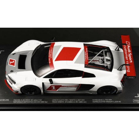 Miniature car Die Cast at1/18 Audi R8 LMS PRESENTATION CAR | Scientific-MHD