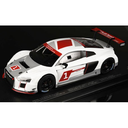 Miniature car Die Cast at1/18 Audi R8 LMS PRESENTATION CAR | Scientific-MHD