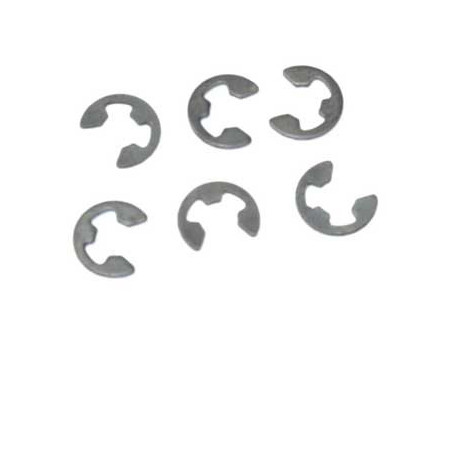 Pièce pour voiture electrique tous chemin 1/10 Clips en E Dia. 4 (6pcs) Pièce pour voiture electrique tous chemin 1/10 Clips en E Dia. 4 (6pcs)