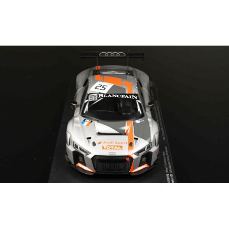 Miniature car Die Cast at1/18 Audi R8 LMS Saintebloc Racing 24h Spa 1/18 | Scientific-MHD