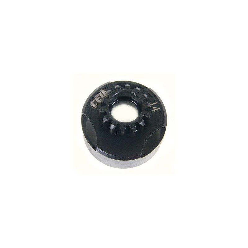 Pièce pour voiture thermique tous chemin 1/8 CLOCHE VENTILEE ACIER 13 DENTS