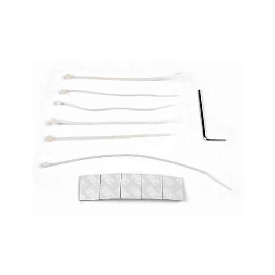 Pièce pour hélicoptère électrique COLLIERS ET ADHESIFS