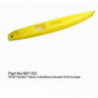 Piece for radiocomanded sailboat DF95 yellow shell | Scientific-MHD