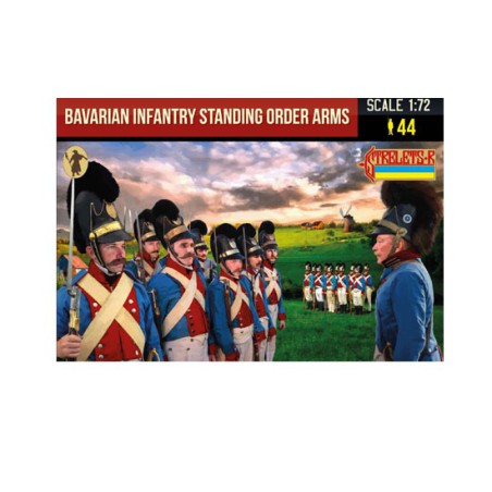 Figurine Bavarian Infantry Standing Order Arms 1/72