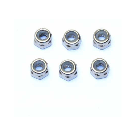 Pièce pour voiture electrique tous chemin 1/10 Ecrous Nylstop M3 Winner