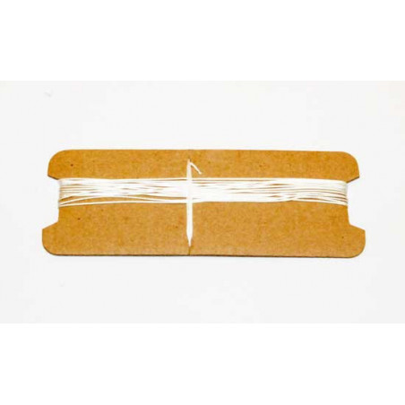 Pièce pour voilier radiocommandé Fil de gréement blanc 5m