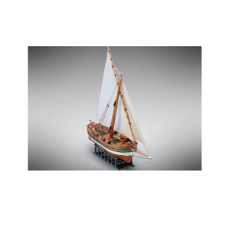 Breganing static boat Il Leudo 1/72 | Scientific-MHD