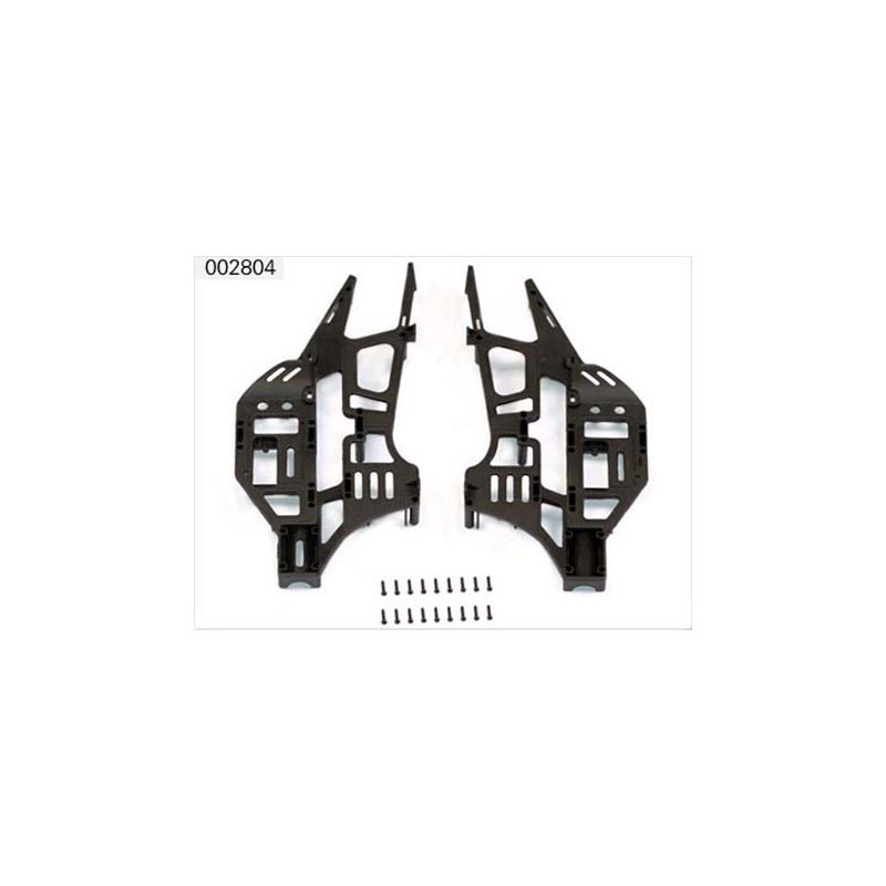 Pièce pour hélicoptère électrique FLANCS CHASSIS 700 CPX