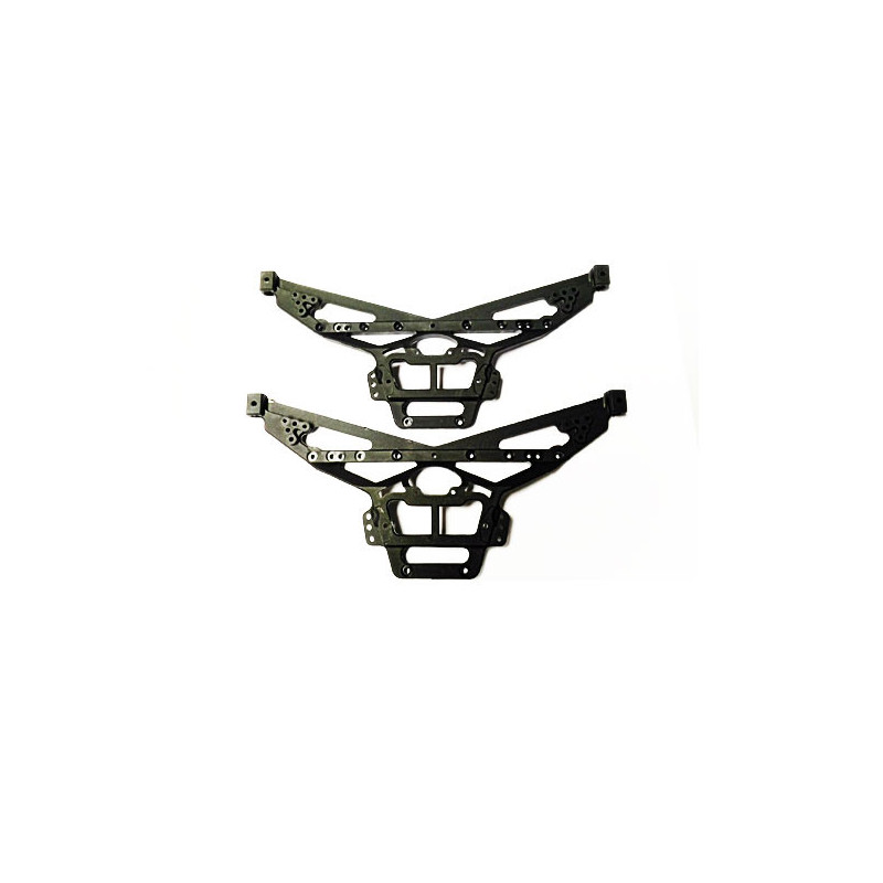 Pièce pour voiture electrique tous chemin 1/10 Flancs châssis MOAB CRAWLER