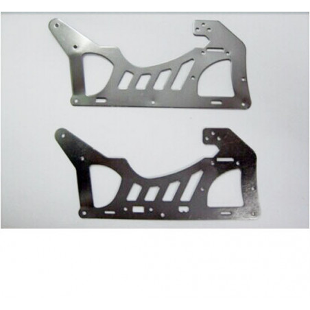 Part for electric helicopter lower sides Tiny 530bl | Scientific-MHD