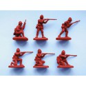 Figurine British infantry skirmishing