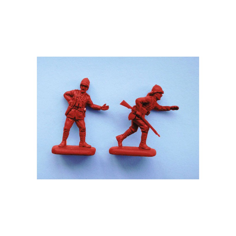 Figurine British infantry skirmishing