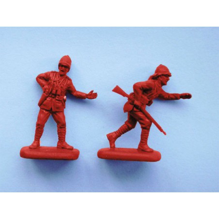 Figurine British infantry skirmishing