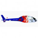 Part for electric helicopter fuselage Big Lama Bleu | Scientific-MHD