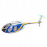 Part for electric helicopter Fuselage Bleu E-500 Big Lama | Scientific-MHD
