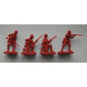 Figurine British infantry skirmishing