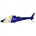 Part for electric helicopter fuselage tiny 700 cx blue | Scientific-MHD