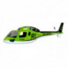 Part for electric helicopter fuselage green Big Lama | Scientific-MHD