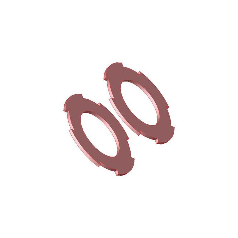 Pièce pour voiture thermique tous chemin 1/10 GUIDES DE GLISSEMENT COURONNE