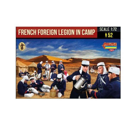 Figurine Camp de la légion étrangère française 1/72