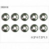 Part for HB electric helicopter 3 x 7.5 x 1.1 | Scientific-MHD