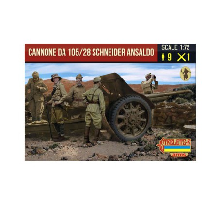 Figurine Cannone DA 105/28 Schneider Ansaldo