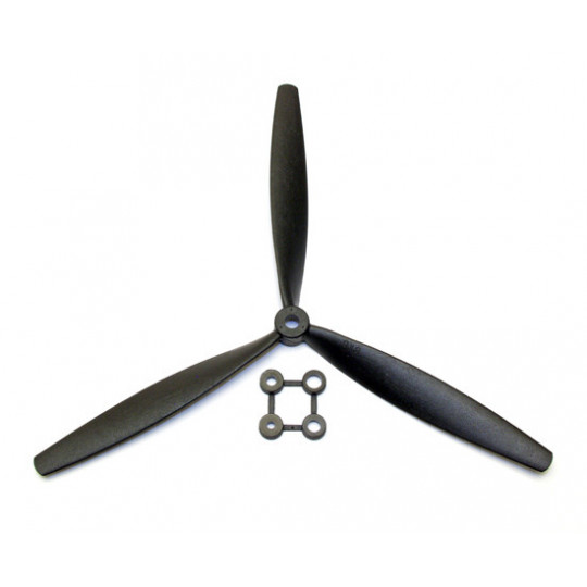 Pièce pour avions Hélice Tripales 9*6 Flight Des Pièce pour avions Hélice Tripales 9*6 Flight Des