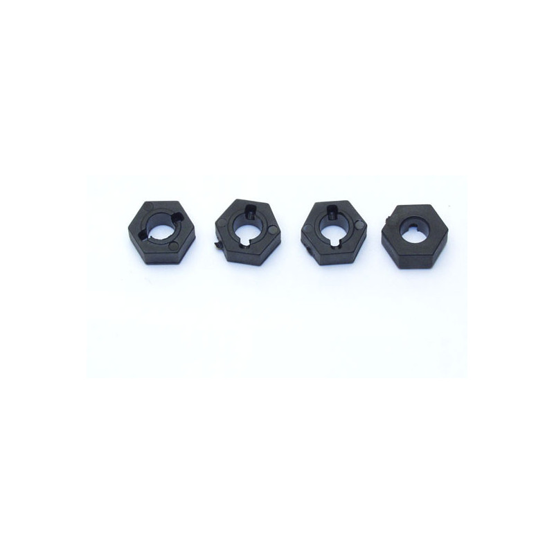 Pièce pour voiture electrique tous chemin 1/10 Hexagones de Roues Winner
