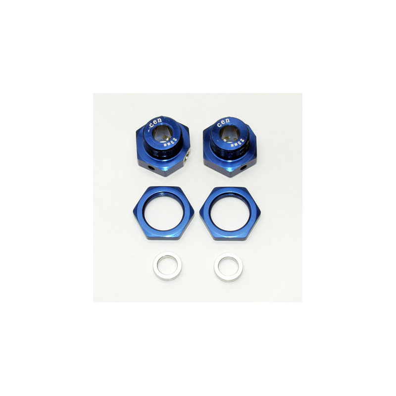 Pièce pour voiture thermique tous chemin 1/5 HEXAGONES ROUES ALUMINIUM