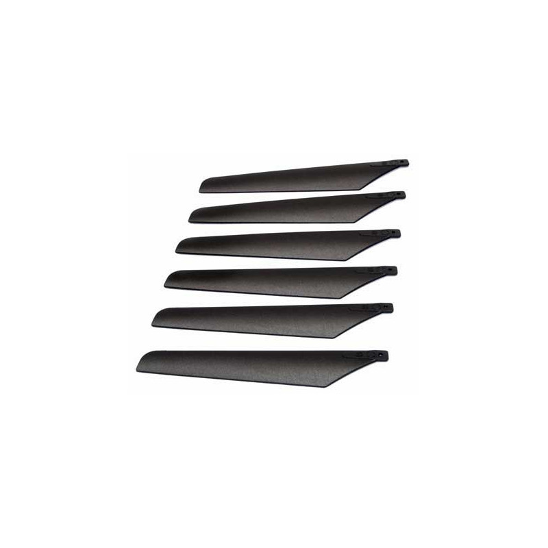 Pièce pour hélicoptère électrique HUGHES 500 PALES B (6 pièces)