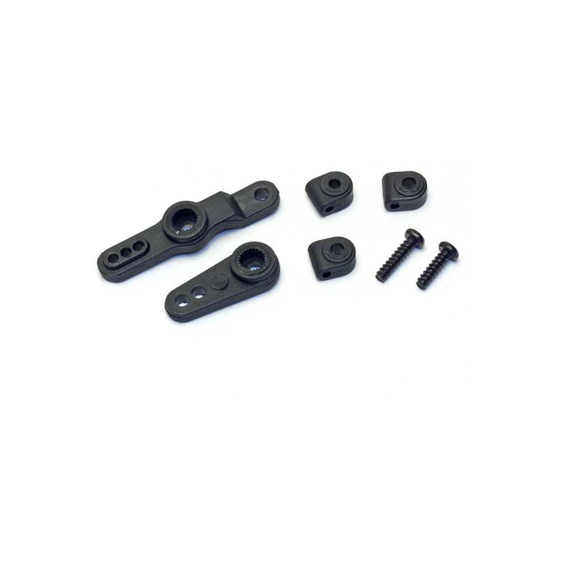 Pièce pour voiture thermique tous chemin 1/8 Jeu Bras Servo Gaz
